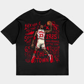 Jordan Oversized Black Tee